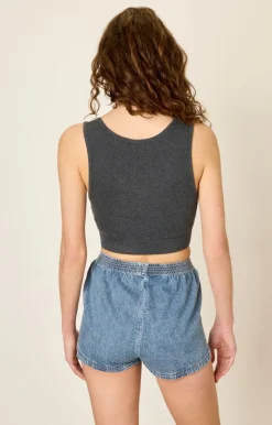 Damen American Vintage |Damenbh Piwik Anthrazit Meliert