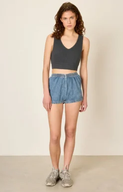Damen American Vintage |Damenbh Piwik Anthrazit Meliert