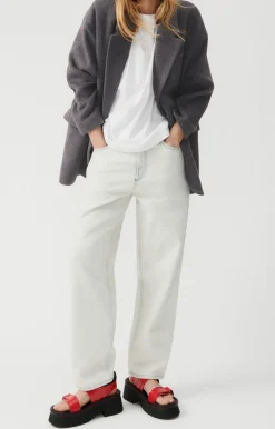 Damen American Vintage |Damenblazer Bydrock Anthrazit Meliert