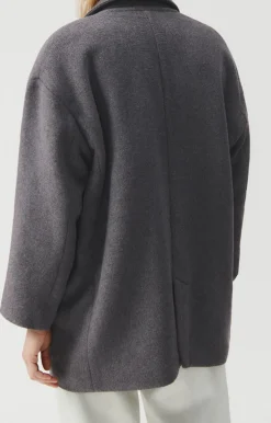Damen American Vintage |Damenblazer Bydrock Anthrazit Meliert