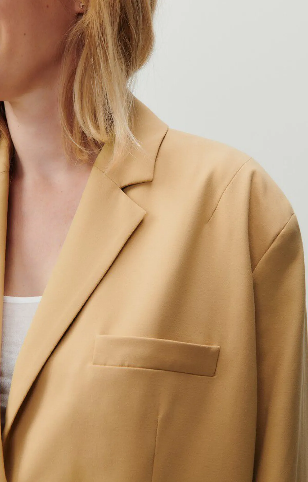 Damen American Vintage |Damenblazer Kabird Kichererbse