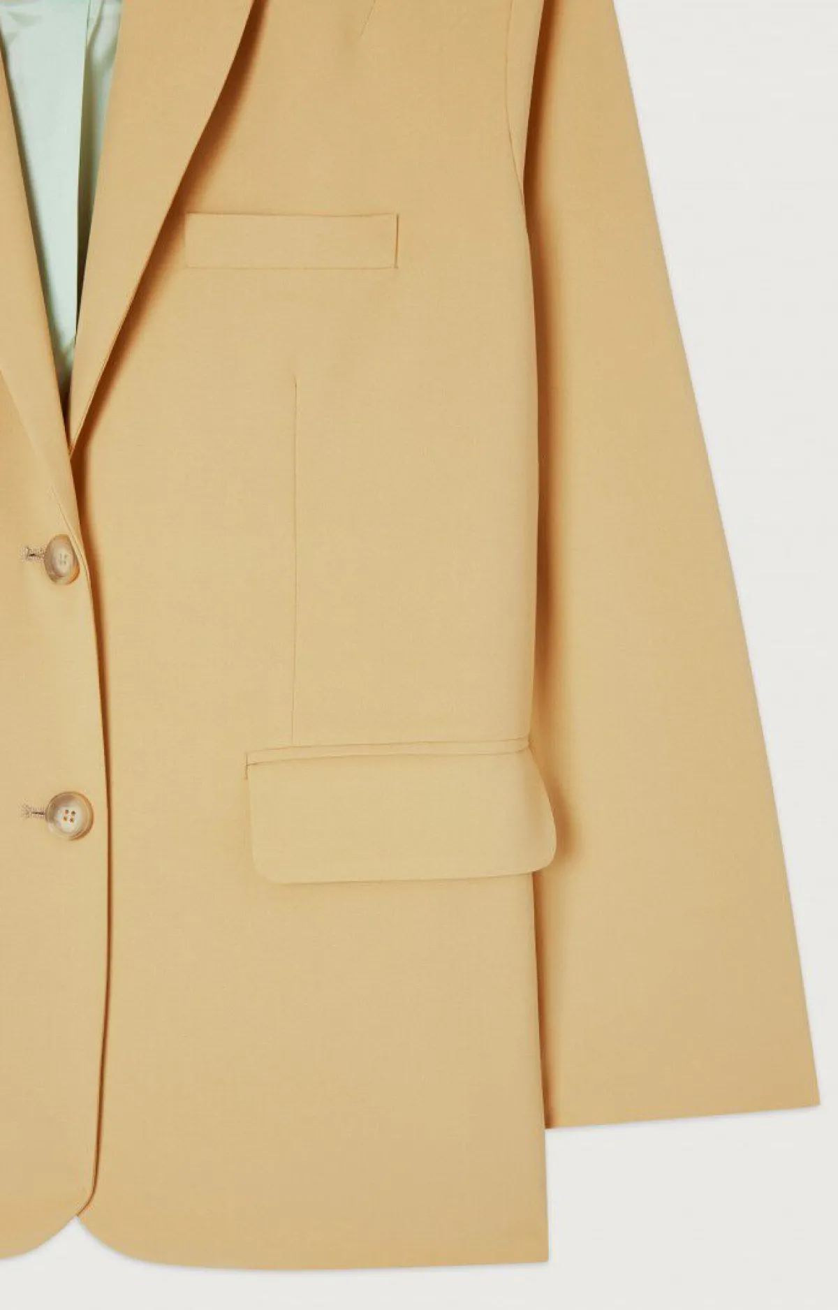 Damen American Vintage |Damenblazer Kabird Kichererbse
