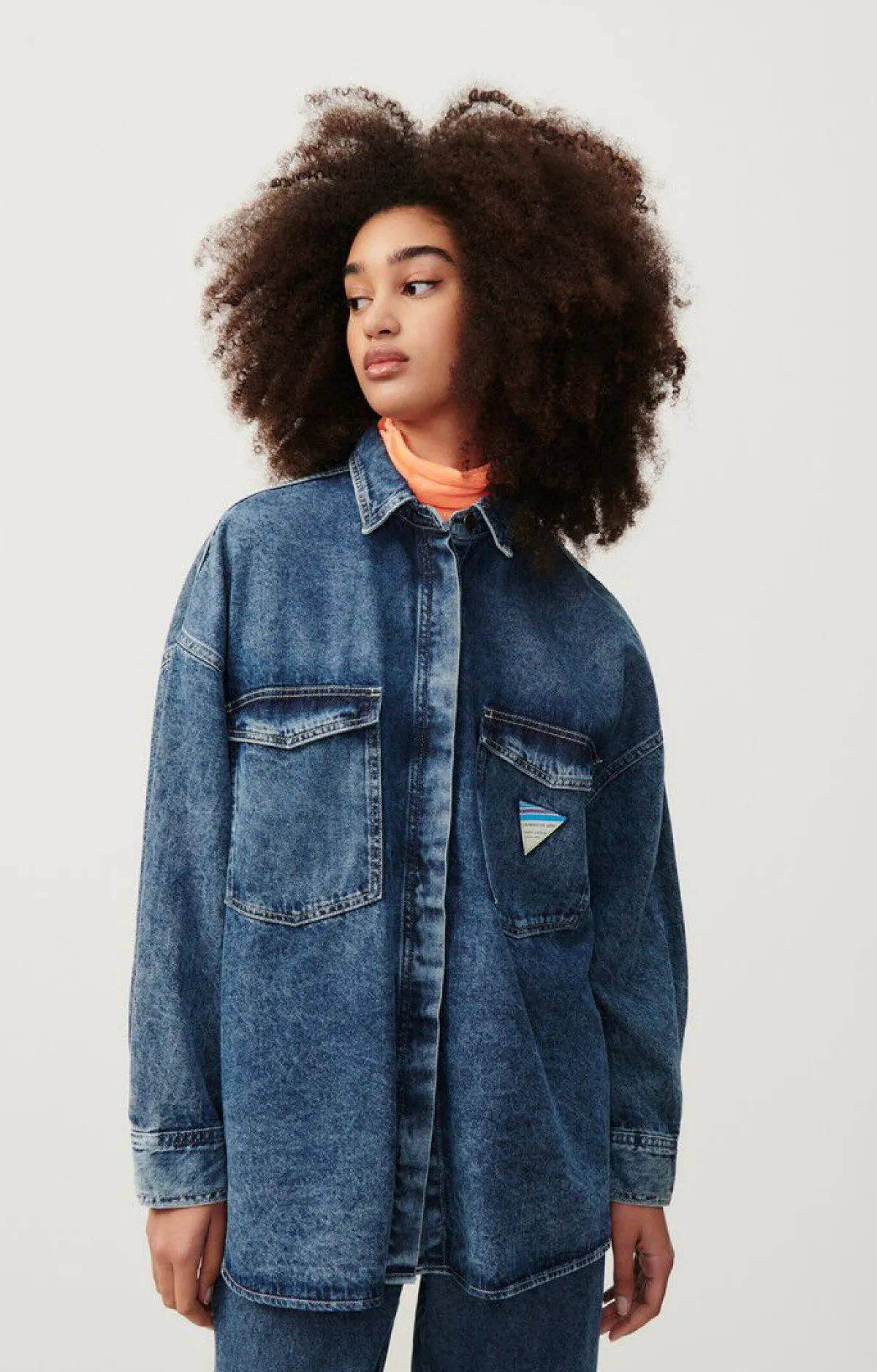 Damen American Vintage |Damenbluse Astury Stone