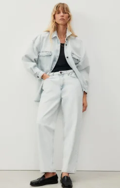 Damen American Vintage |Damenbluse Joybird Winter Bleached