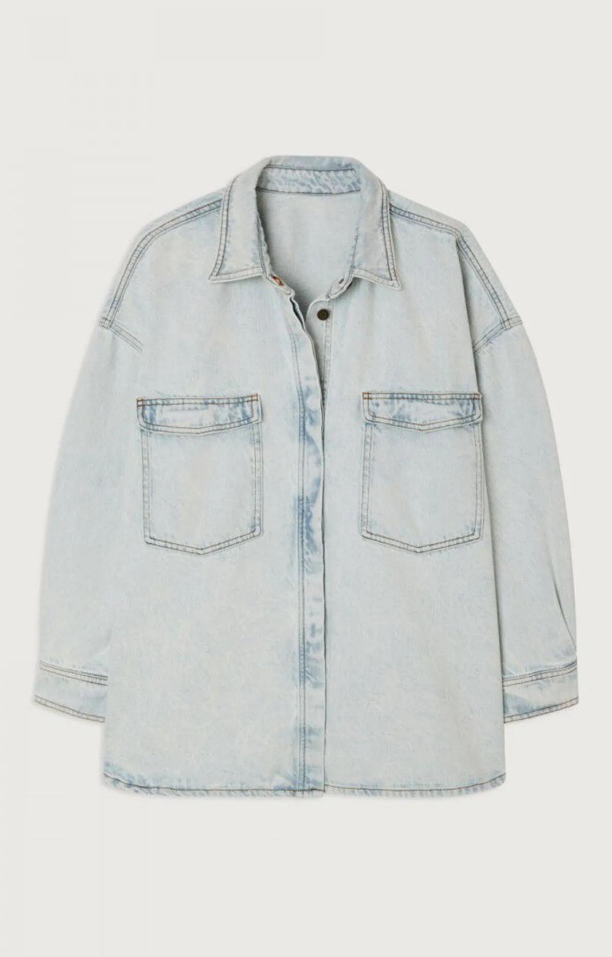 Damen American Vintage |Damenbluse Joybird Winter Bleached