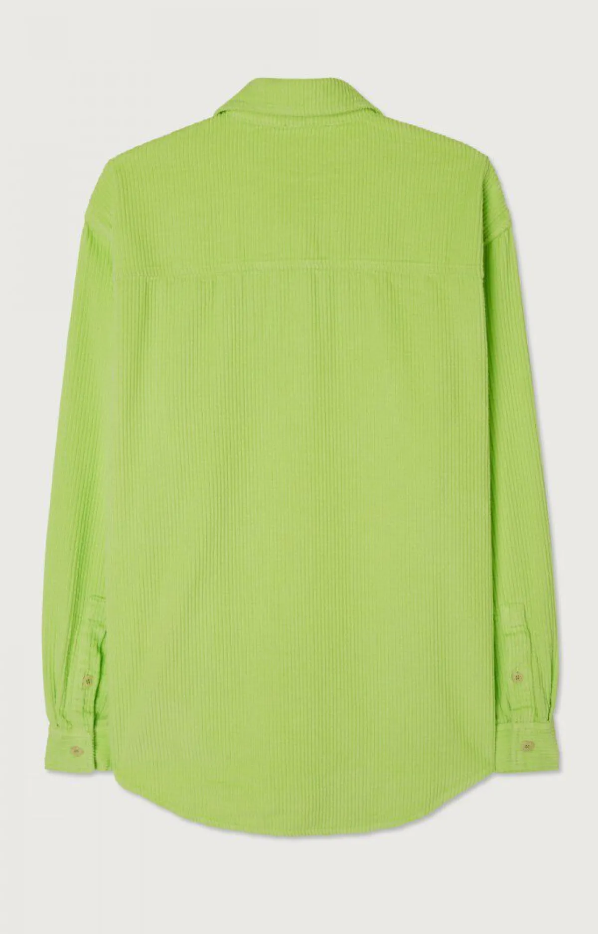 Damen American Vintage |Damenbluse Padow Fluoreszierendes Gelb Vintage