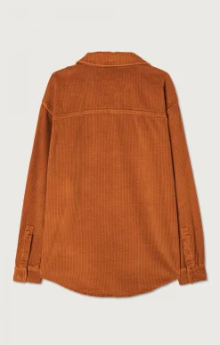 Damen American Vintage |Damenbluse Padow Zimt Vintage