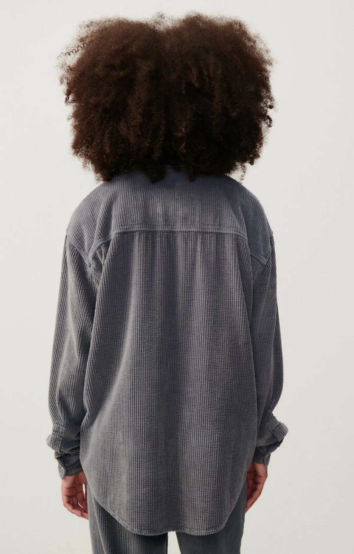 Damen American Vintage |Damenbluse Padow Kohlenstoff Vintage