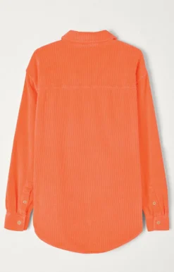 Damen American Vintage |Damenbluse Padow Leuchtendes Orange