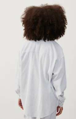 Damen American Vintage |Damenbluse Padow Silber Vintage