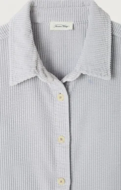 Damen American Vintage |Damenbluse Padow Silber Vintage