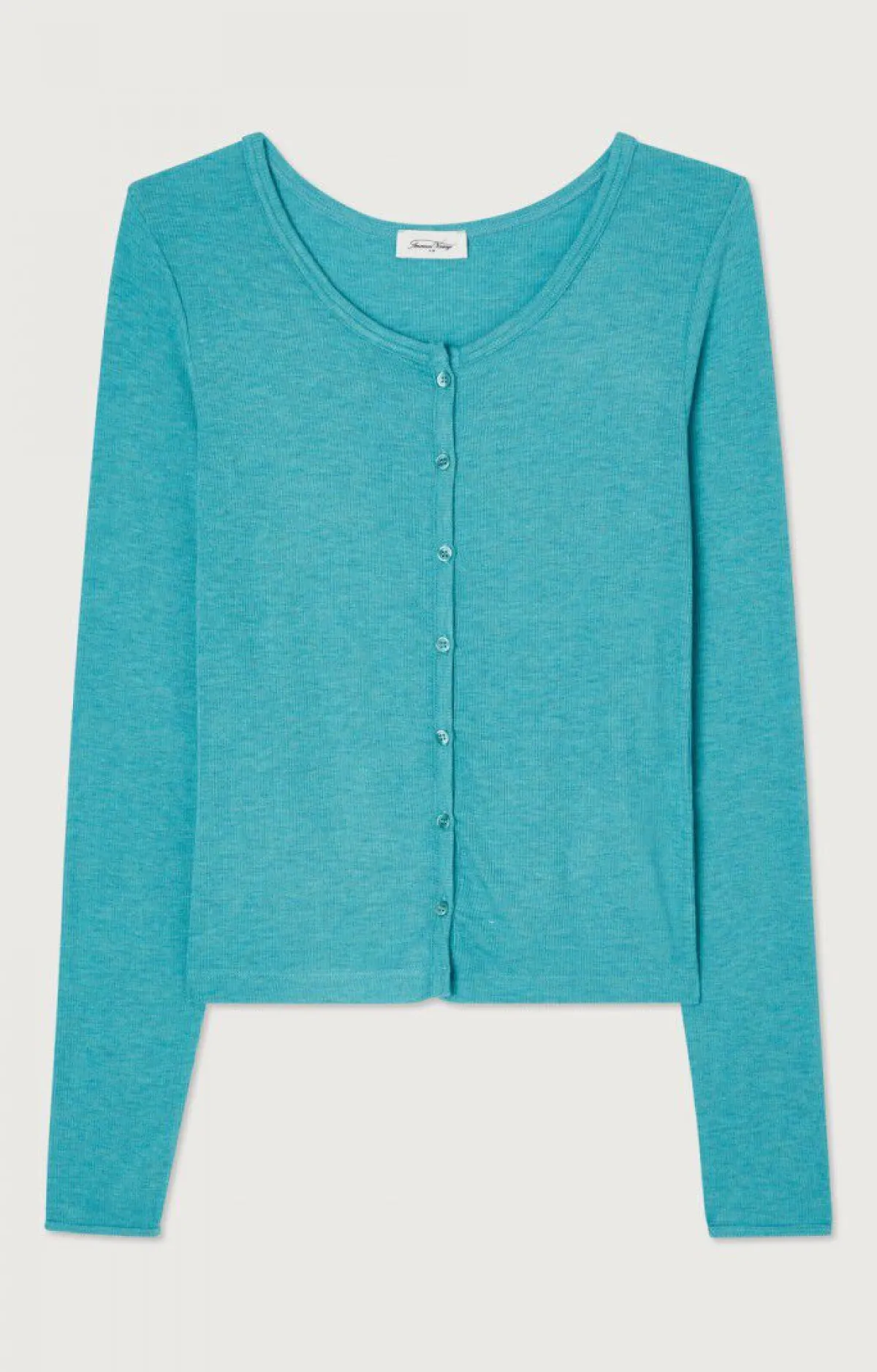 Damen American Vintage |Damencardigan Odyl Kuste Meliert