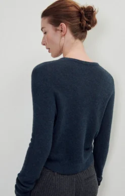 Damen American Vintage |Damencardigan Razpark Abysse Meliert