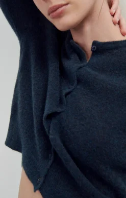 Damen American Vintage |Damencardigan Razpark Abysse Meliert