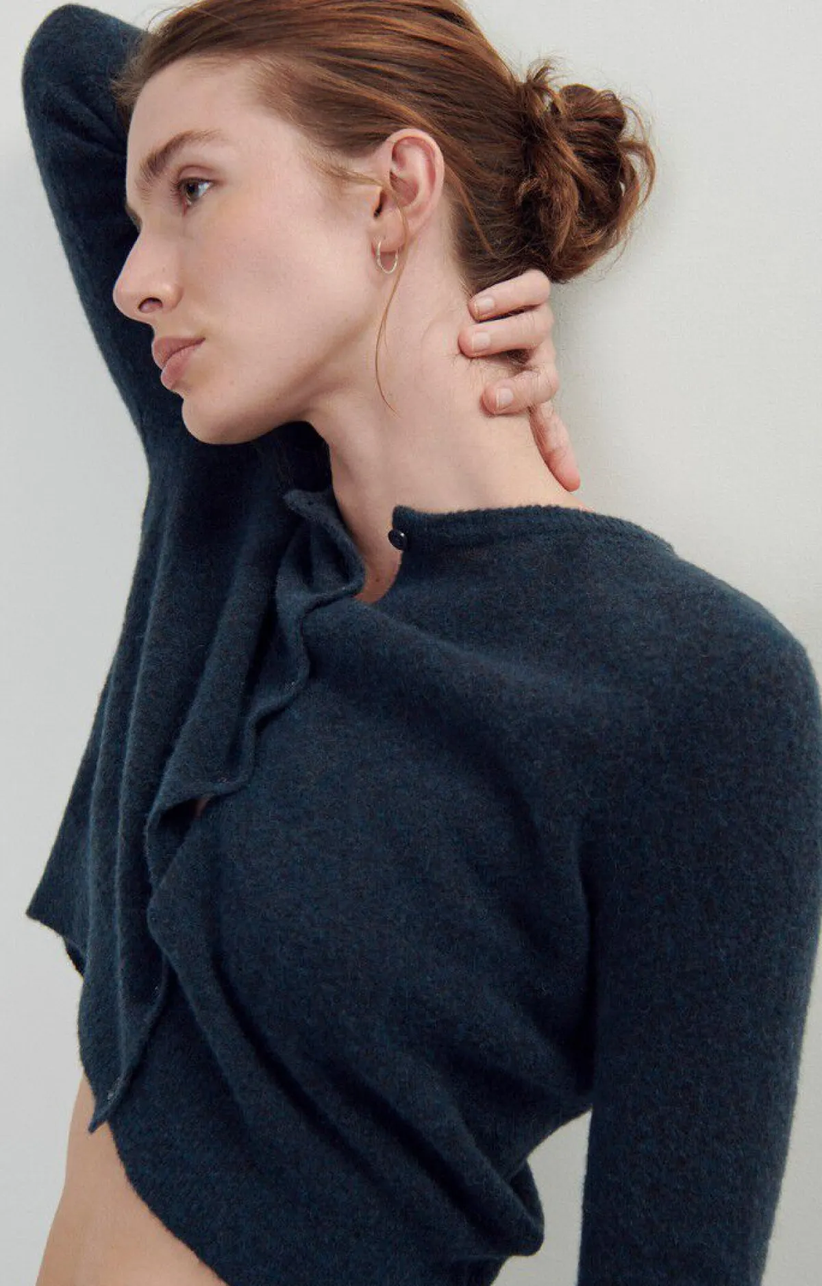 Damen American Vintage |Damencardigan Razpark Abysse Meliert