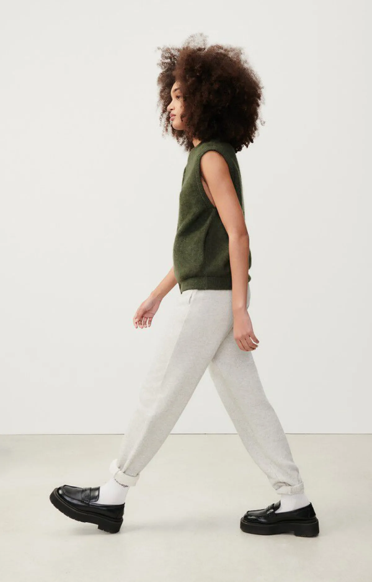 Damen American Vintage |Damencardigan Vitow Linse Meliert