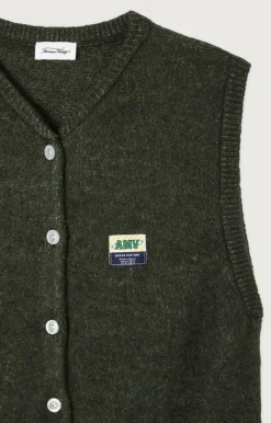 Damen American Vintage |Damencardigan Vitow Linse Meliert