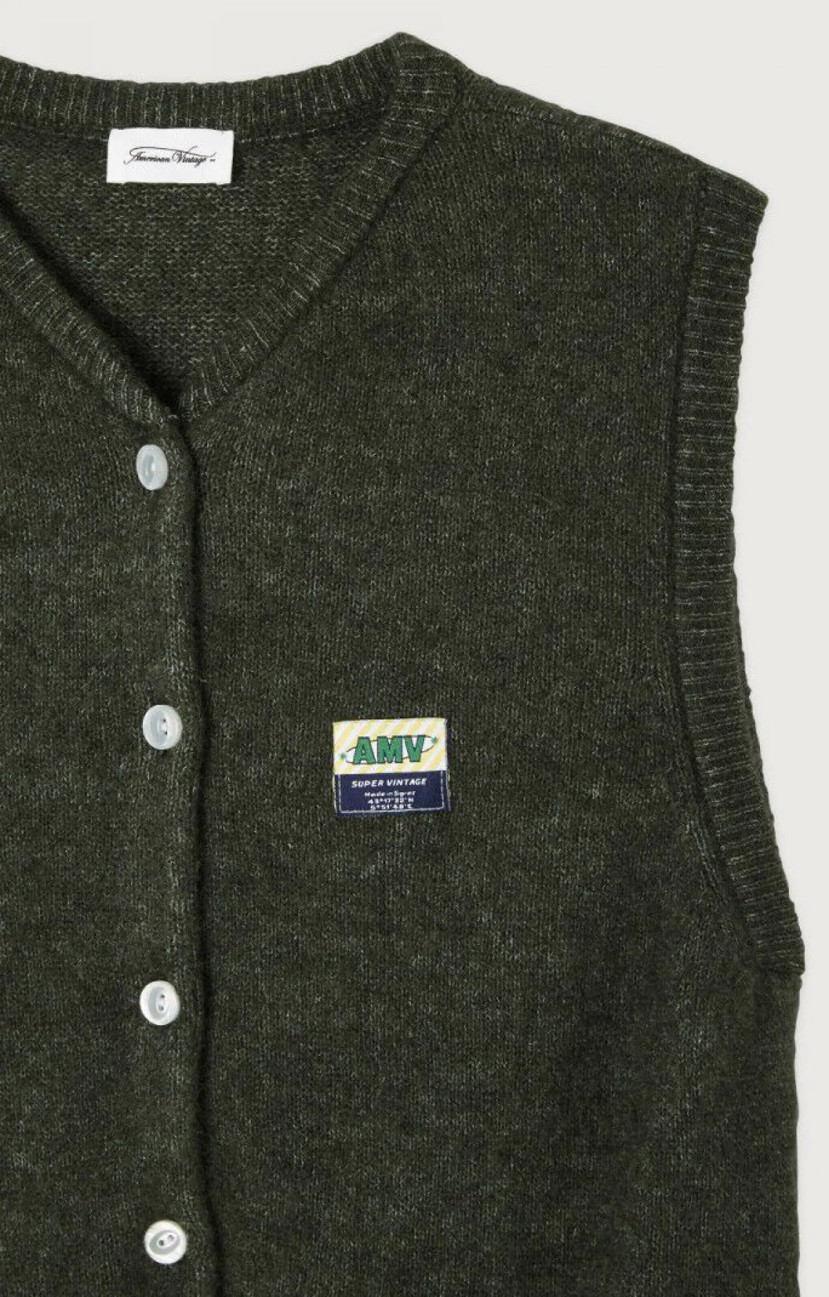 Damen American Vintage |Damencardigan Vitow Linse Meliert