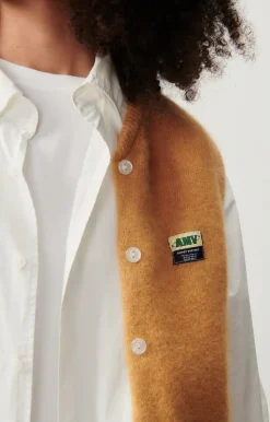 Damen American Vintage |Damencardigan Vitow Croissant Meliert