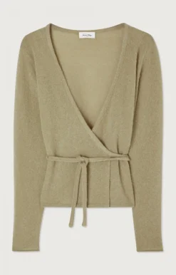 Damen American Vintage |Damencardigan Xinow Sandstein