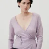 Damen American Vintage |Damencardigan Xinow Glycin Meliert