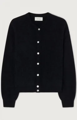 Damen American Vintage |Damencardigan Zabidoo Schwarz