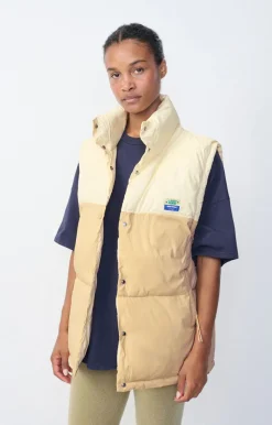 Damen American Vintage |Damendaunenjacke Zotcity Creme