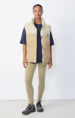 Damen American Vintage |Damendaunenjacke Zotcity Creme