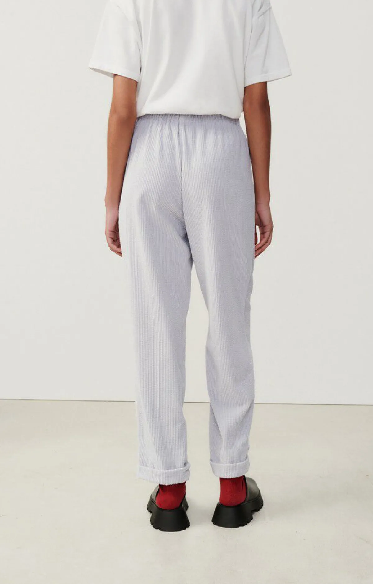 Damen American Vintage |Damenhose Padow Silber Vintage