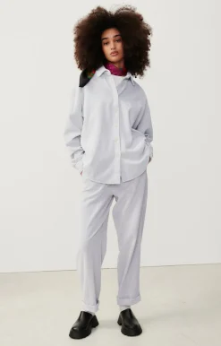 Damen American Vintage |Damenhose Padow Silber Vintage