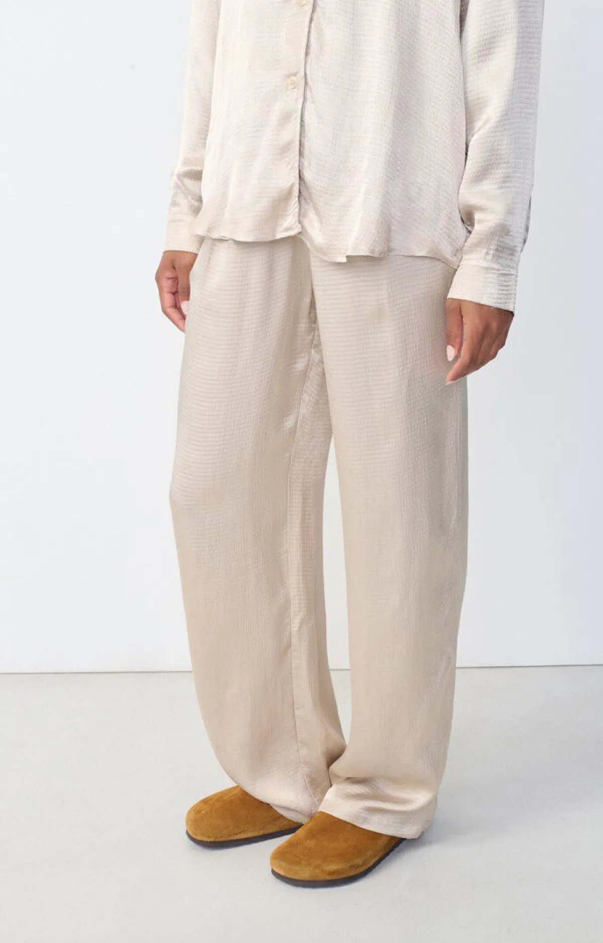 Damen American Vintage |Damenhose Shaning Ecru