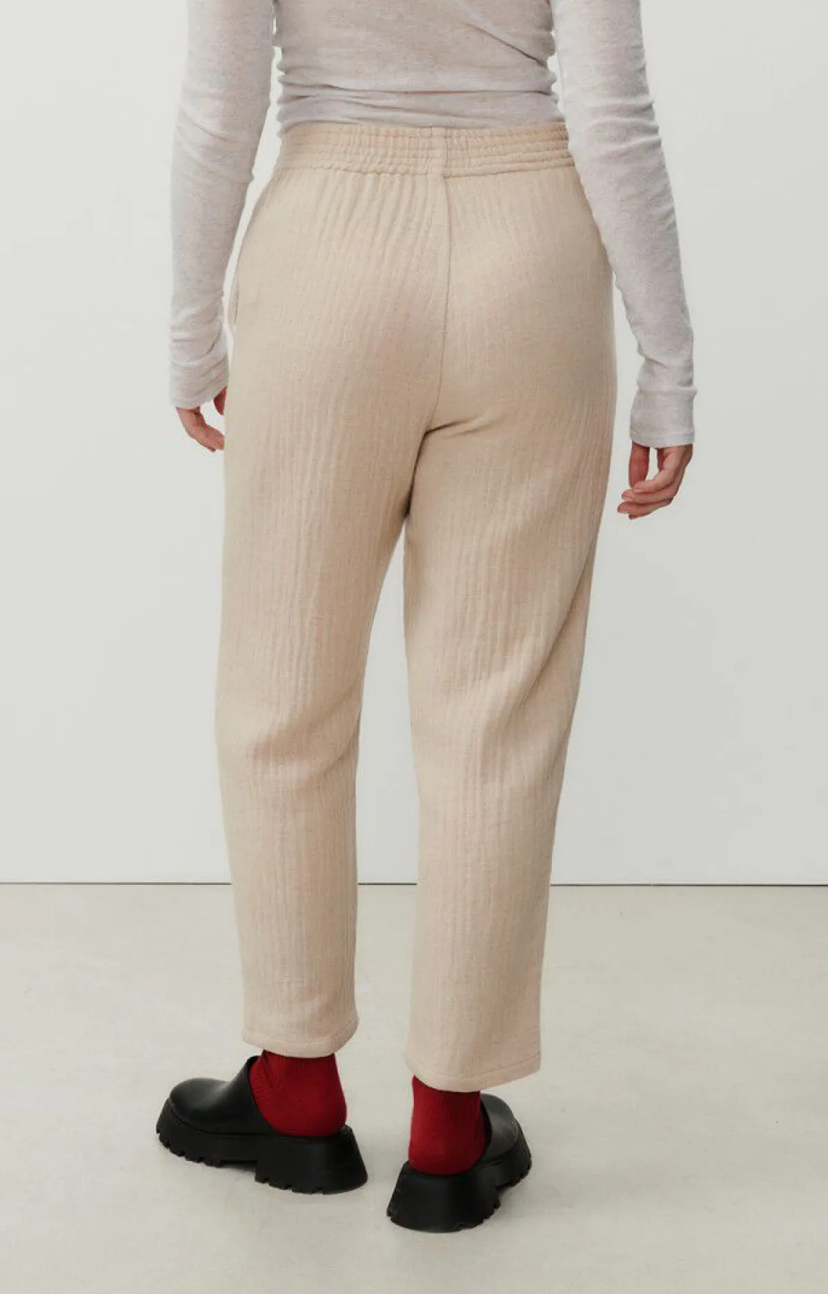Damen American Vintage |Damenhose Yenboro Nebel Meliert