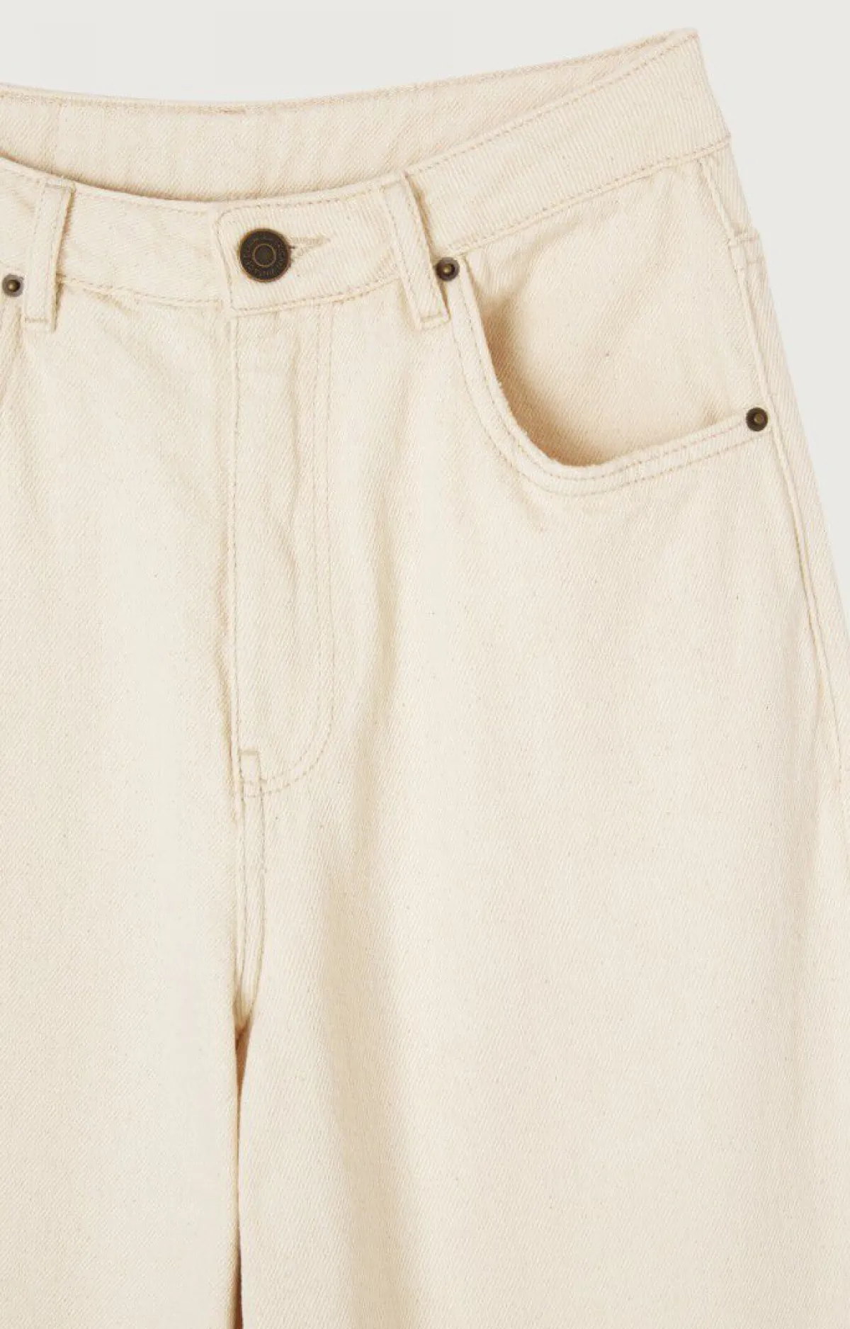 Damen American Vintage |Damenjeans Tineborow Ecru
