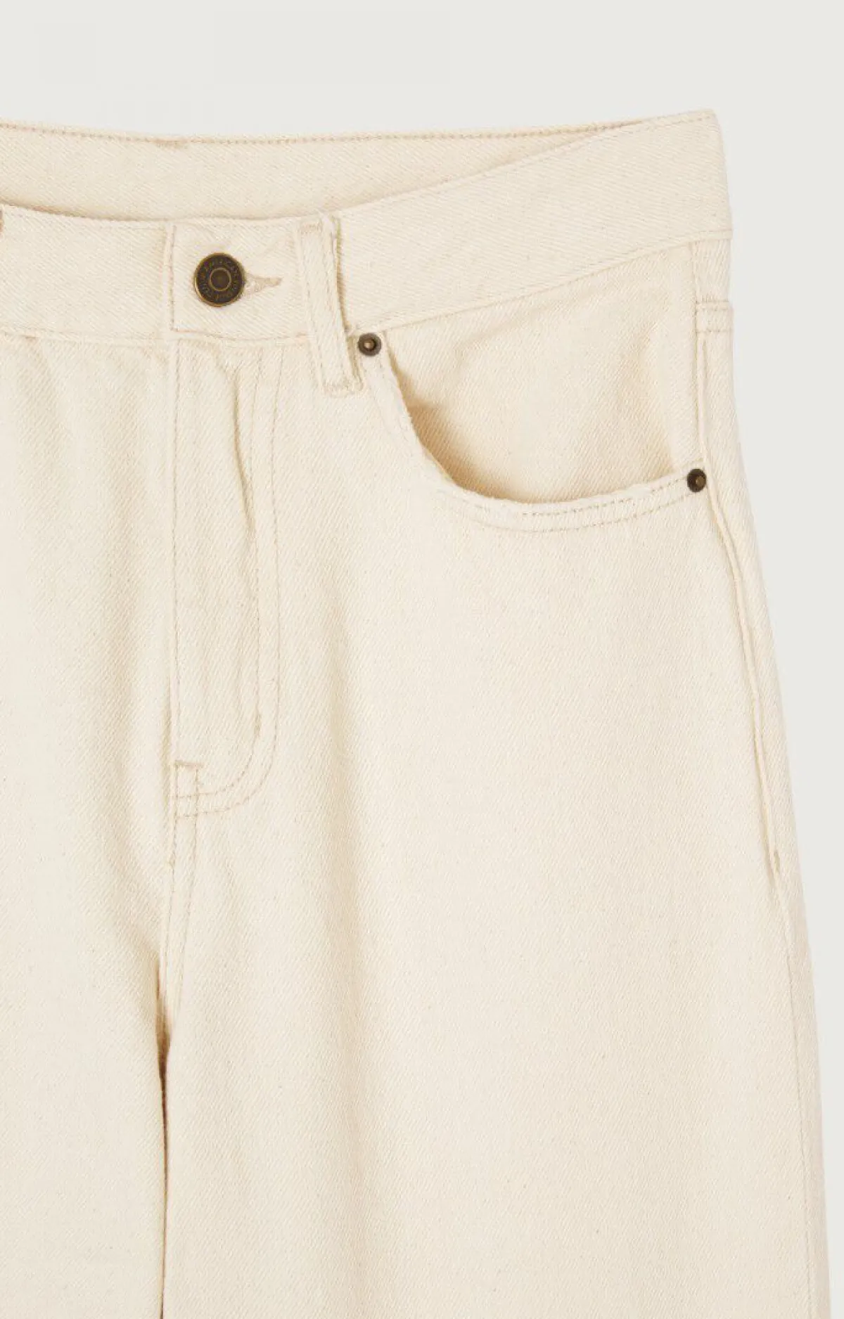 Damen American Vintage |Damenjeans Tineborow Ecru