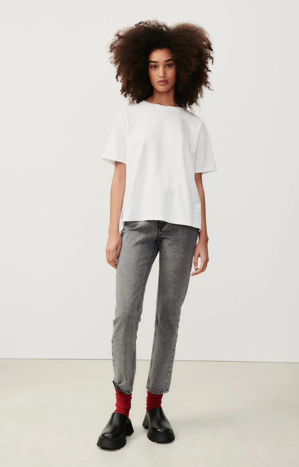 Damen American Vintage |Damenjeans Yopday Salt And Pepper