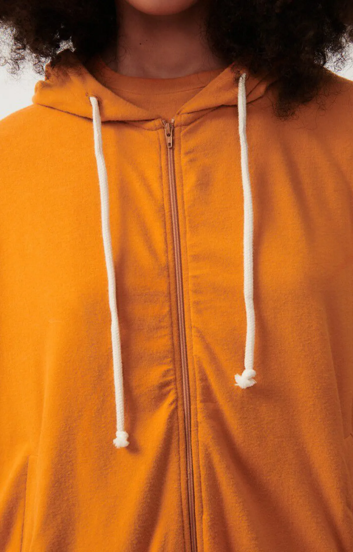 Damen American Vintage |Damenkapuzenpullover Ypawood Kurbis Meliert
