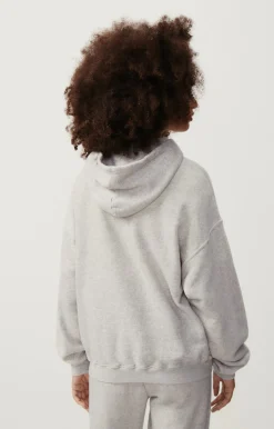Damen American Vintage |Damenkapuzensweatshirt Kodytown Vlies Meliert