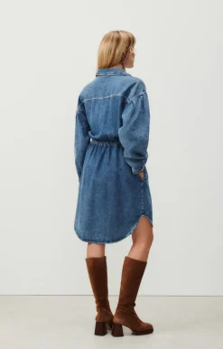 Damen American Vintage |Damenkleid Astury Stone