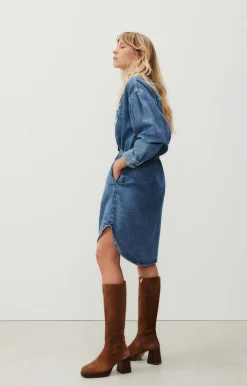 Damen American Vintage |Damenkleid Astury Stone
