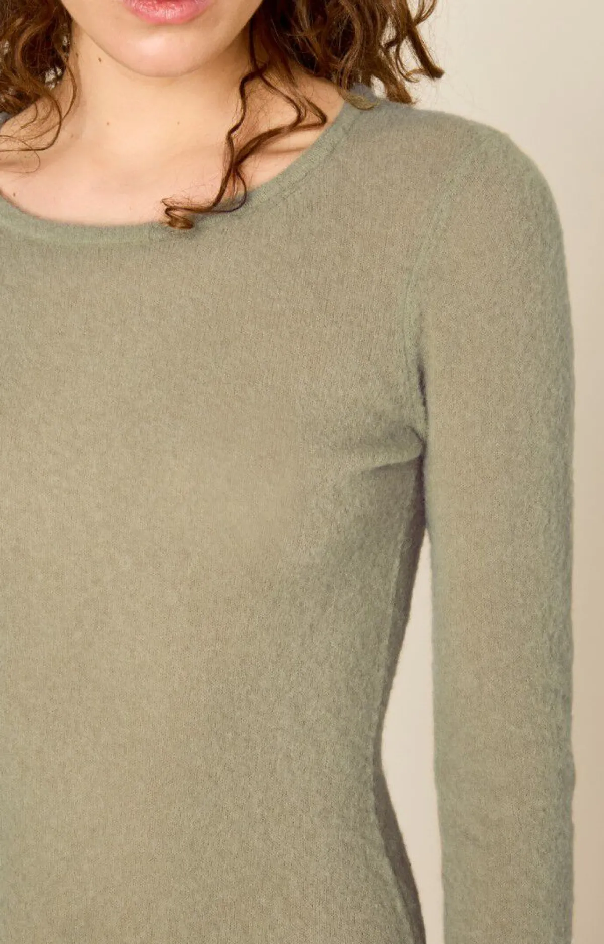 Damen American Vintage |Damenkleid Xinow Sandstein