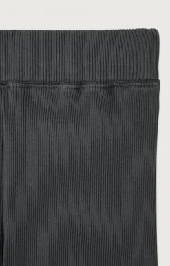 Damen American Vintage |Damen-Kurze Hose Piwik Anthrazit Meliert