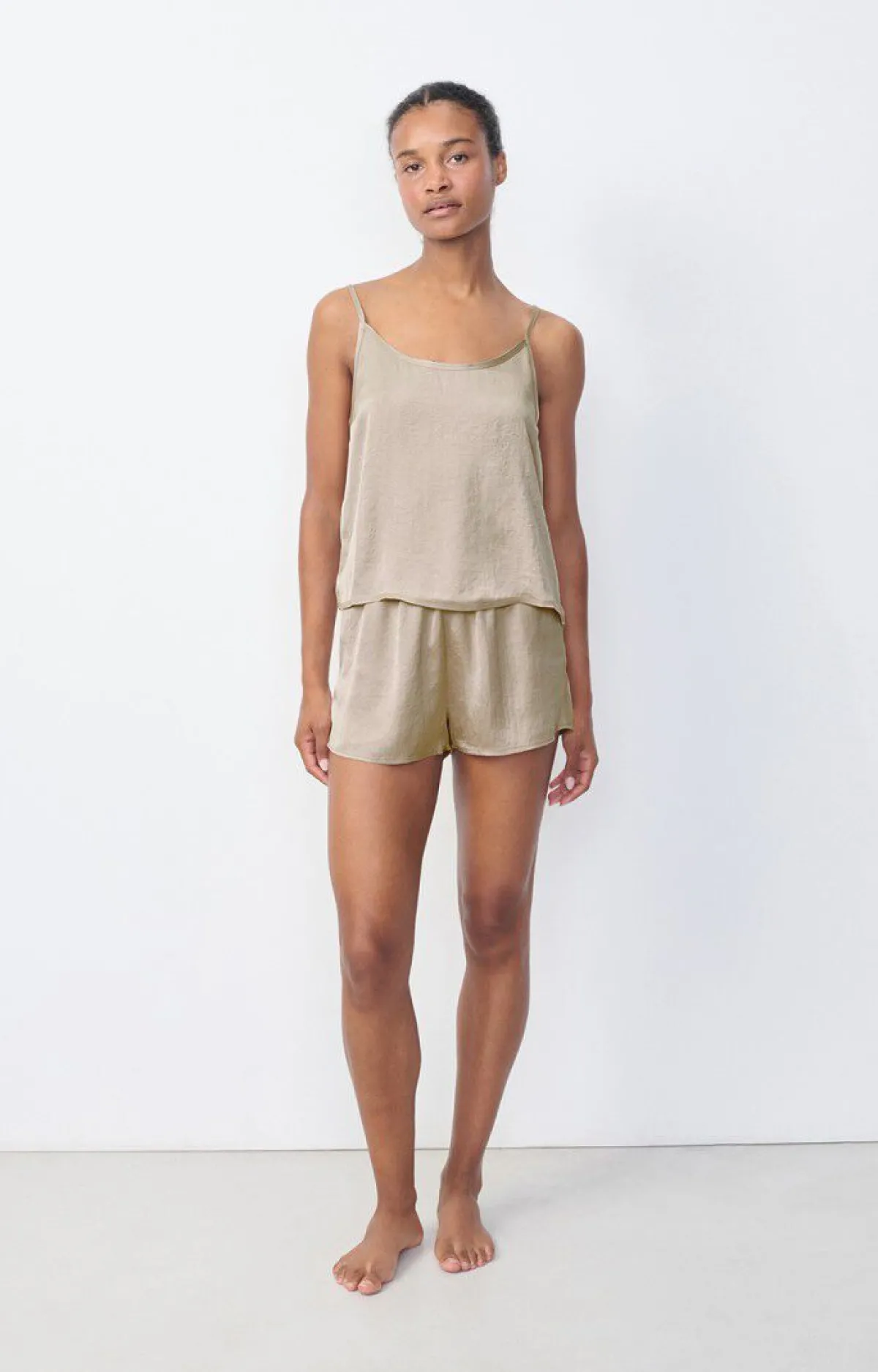 Damen American Vintage |Damen-Kurze Hose Widland Tundra