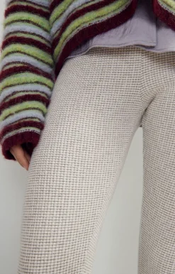 Damen American Vintage |Damenleggings Gykotown Graue Fliesen