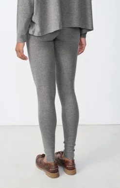 Damen American Vintage |Damenleggings Vetington Grau Meliert