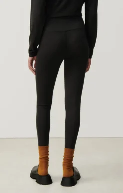Damen American Vintage |Damenleggings Ypawood Kohlenstoff Meliert