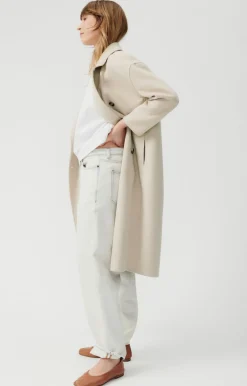 Damen American Vintage |Damenmantel Dadoulove Greige