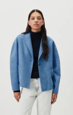 Damen American Vintage |Damenmantel Dadoulove See Meliert