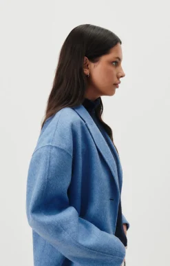 Damen American Vintage |Damenmantel Dadoulove See Meliert