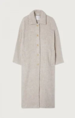 Damen American Vintage |Damenmantel Roly Grau Meliert