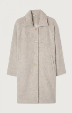 Damen American Vintage |Damenmantel Roly Grau Meliert